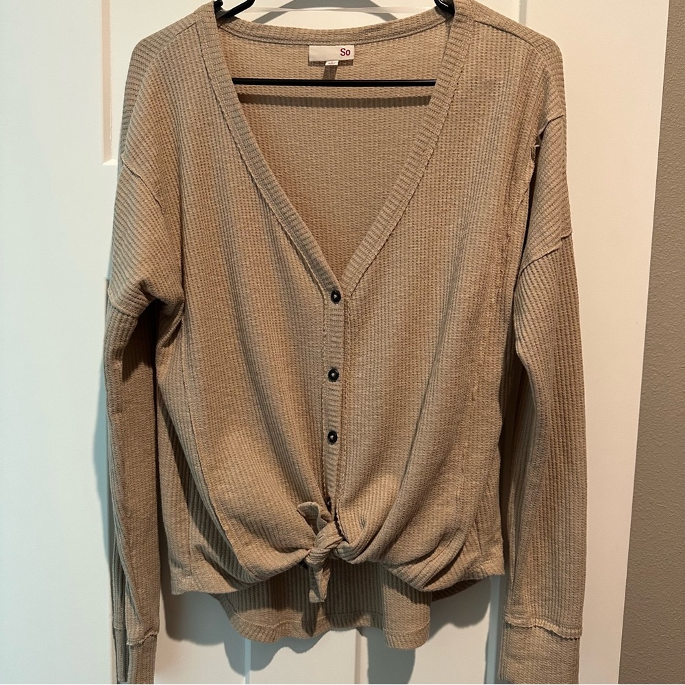 SO Women Long Sleeve Sweater Size S